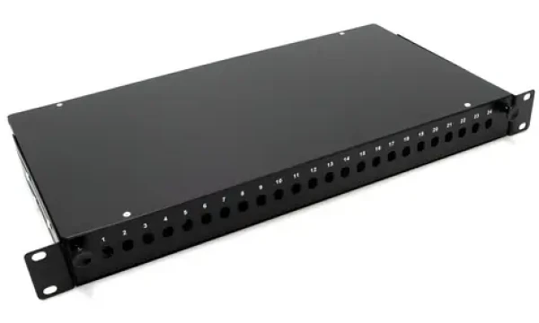 Xtendlan 19" optický rozvádzač výsuvný / Optický rozvádzač / 24 portov ST/FC (OR031-24-ST)