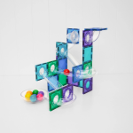 Connetix Connetix Tiles - Magnetická guľôčková dráha priehľadná 114 ks