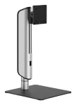 Equip 650129 strieborná / Stolný držiak pre monitor / 17-49" / VESA 75-100 mm / nosnosť 18 kg / 360° (650129)
