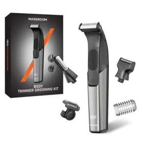 MAXGROOM JK-319 čierna / Zastrihávač / Multifunkčný / Vymeniteľné nástavce