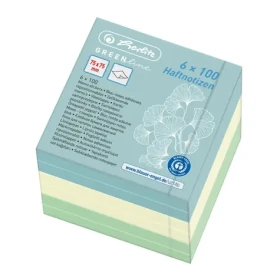 Herlitz Samolepiaci bloček / 75x75mm / 600 lístkov / farebná (50033430)