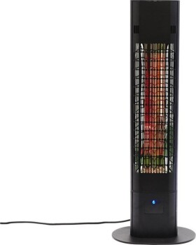 Falk HORTUS Terrassevarmer gulvmodel 1800W - H: 90 cm m/soft touch og fjernbetjening (211-413)