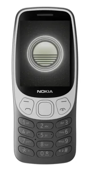 Nokia 3210 4G (2024) Dual SIM čierna / Tlačítkový telefón / 2,4 "/ 4G LTE / FM rádio / Bluetooth 5.0 (1GF025CPA2L04)