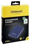 INTENSO XS5000 tmavo modrá / Powerbanka / 5000 mAh / USB-C / USB-A (7313525)