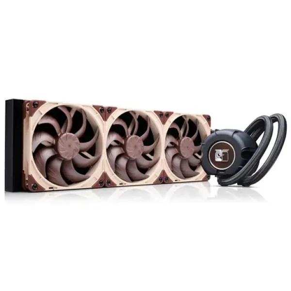Noctua NL-LC1-42 čierna/hnedá / AIO vodný chladič CPU / 3x 140 mm / 1500 RPM / 24,8 dB (NL-LC1-42)