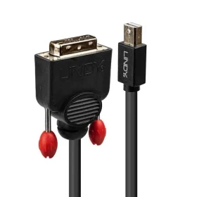 Lindy Mini DisplayPort na DVI-D čierna / Kábel / 3 m / 1920 x 1200 px / 60 Hz (41953)