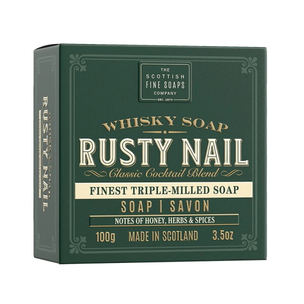 Scottish Fine Soaps Whisky Soap Rusty Nail tuhé mydlo 100 g