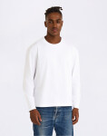 Organic Basics True Heavy Boxy Fit Long Sleeve Tee White XL