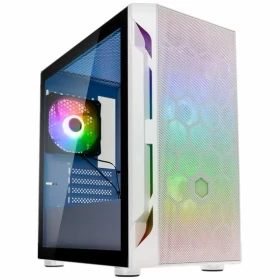 Silverstone Fara H1M Pre biela / mATX / 2x USB-A 2.0 / 1x USB-A 3.0 / 3x 120mm ARGB / bez zdroja / priehľadná bočnica (SST-FAH1MW-PRO)