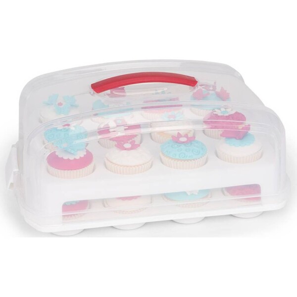 Plastový box na 24 kusov cupcakeov 39cm - FunCakes - Patisse - Patisse