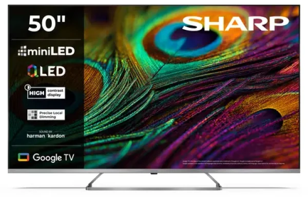 50" Sharp 50JP7265E / 3840 x 2160 / QLED MiniLED / HDMI / USB / Wi-Fi / DVB-TT2CSS2 / repro 24W (50JP7265E)