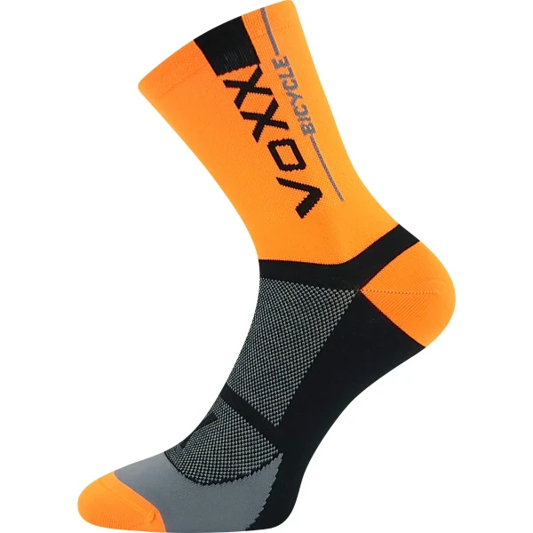 VOXX Stelvio neónovo oranžové ponožky 1 pár 39-42 117790