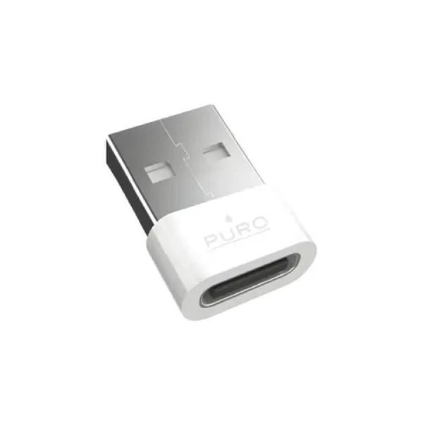 Puro adaptér USB-C - USB-A biela / Adaptér / USB-C - USB-A