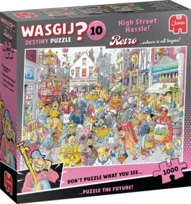 JUMBO Puzzle WASGIJ Retro Destiny 10: Problémy na hlavnej ulici