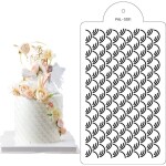 Šablóna šupín 40×21 cm - Cakesicq - Cakesicq