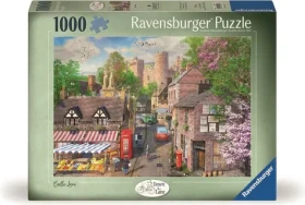 Ravensburger Puzzle: Malebná ulička k zámku /1000 dielikov/ od 14 rokov