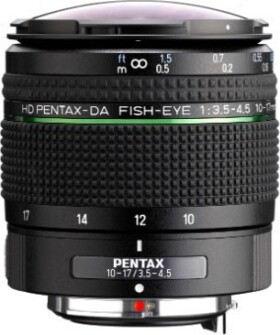 Pentax HD Pentax DA 10-17mm f/3.5-4.5 ED lens