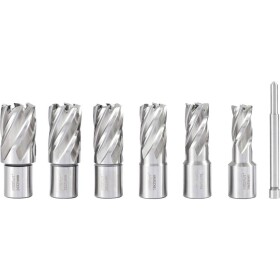 FRITZFURT 3121-1017 sada jadrových vrtákov 7-dielna 14 mm, 16 mm, 18 mm, 20 mm, 22 mm, 24 mm vysoko pevné 1 sada; 3121-1017