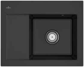 VILLEROY & BOCH VILLEROY & BOCH - Keramický drez Villeroy &amp; Boch Subway 45 Compact, 331301R7, Pure Black 331301R7