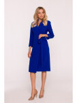 Dámske šaty S415 Royal Blue - Stylove XXL Královská modř