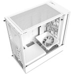 NZXT H5 Elite edition biela / E-ATX / 1x USB 3.2 + 1x USB-C 3.2 / 3.5mm Jack / 3 x 120 mm (2xRGB) (CC-H51EW-01)