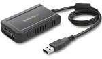 StarTech adaptér USB na VGA čierna / Adaptér / 1920x1200 / kábel 0,5 m (USB2VGAE3)