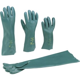 Ekastu 381 636 polyvinylchlorid rukavice pre manipuláciu s chemikáliami Veľkosť rukavíc: 9, L Cat III 1 pár; 381 636