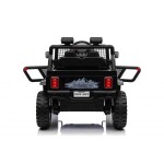Mamido Mamido Elektrické autíčko OFF ROAD EXTREME 4x4 čierne 24V | 200W | 50 kg | EVA | LED | 2,4 Ghz | ECO koža