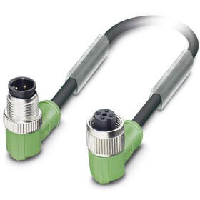 Sensor/Actuator cable SAC-4P-M12MR/0,6-PUR/M12FR 1668726 Phoenix Contact; 1668726