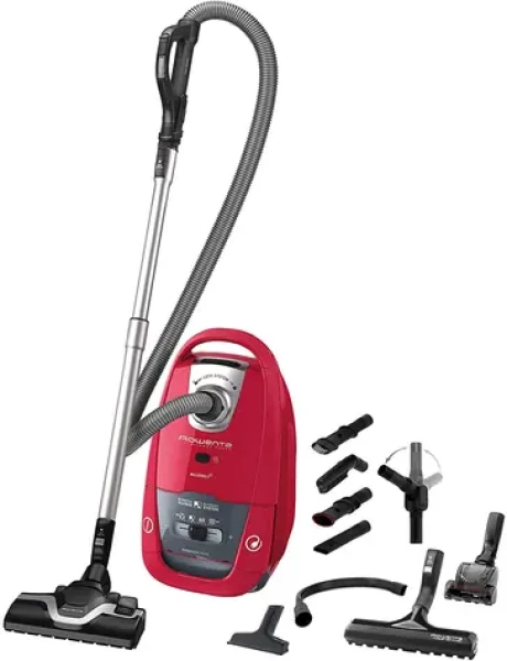 Rowenta Cylinder RO2933 červená / vysávač bezvreckový / 750 W / 1.2l / filter HEPA / 77 dB (RO2933)