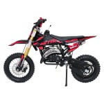 Mamido Detská benzínová motorka RamiGO NITRO 60CC červená