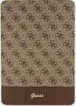 Guess Etui Guess GUFC10PS4SGW Apple iPad 10.2 2019/2020/2021 (7., 8. i 9. generacji) Hnedý/brown 4G Stripe Allover