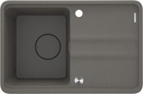 DEANTE DEANTE - Momi anthracite metallic Granitový drez, 1-bowl with drainer ZKM_T11A