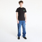 Tričko Tommy Jeans Slim Bubble Print Tee Black S