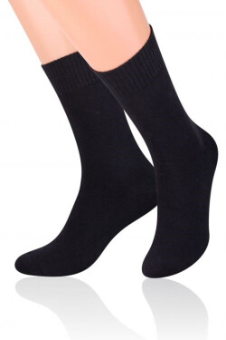 Pánské ponožky 015 model 7981816 black Steven Barva: černá, Velikost: