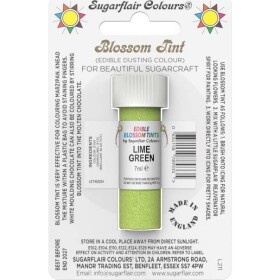 Jedlá prachová farba lime green 7 ml - Sugarflair - Sugarflair