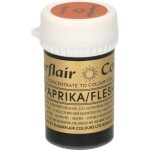 Gélová farba paprika - flesh 25 g - Sugarflair - Sugarflair
