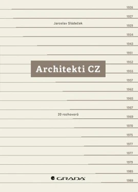 Architekti CZ, Sládeček Jaroslav