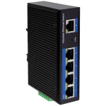 LogiLink NS200 priemyselný ethernetový switch 5 portů 10 / 100 MBit/s; NS200