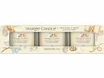 Yankee Candle Soft Wool amp; Amber - Sada votívnych sviečok plnených v skle 3x 37g / doba horenia: až 3x 10h (5038581141091)