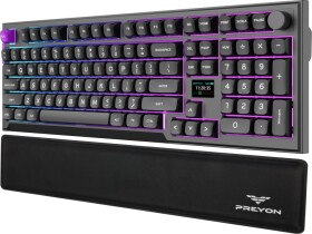 PREYON PREYON SILENT CLAW RED + Podkładka pod nadgarstki Falcon Soft Full Size