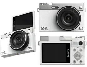 Xrec C77 biela / Kompaktný fotoaparát / 64MPix / 4K video / 16x zoom / Otočný LCD 2,88” (SB11440)