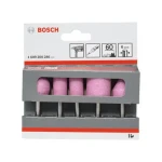 BOSCH 1609200286 / Sada brúsnych teliesok / Upínacia stopka 6 mm / Zrnitosť 15-60 / 5 ks (1609200286)