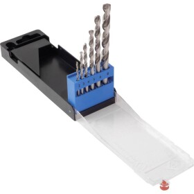 C.K T3101 HSS sada špirálových vrtákov do kovu, 6-dielna, 2 mm, 3 mm, 4 mm, 5 mm, 6 mm, 8 mm, DIN 338, valcová stopka, 1 sada; T3101