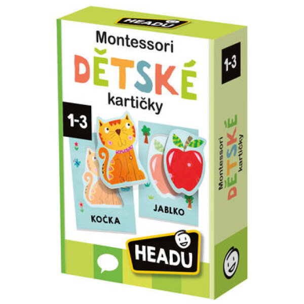 ADC Blackfire Headu CS: Montessori Detské kartičky