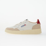 Tenisky Autry Medalist Low Man Leat/ Suede White/ Red EUR 44