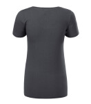 Tričko s výstrihom do V Action light anthracite M