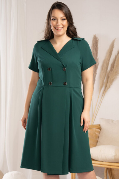 šaty plus size model 176575 Karko