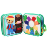 Mamido Filcová zmyslová knižka domáce zvieratá