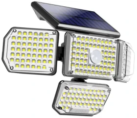 Immax CLOVER-2 / Vonkajšie solárne nástenné LED osvetlenie / s externým solárnym panelom / 4,5 W (08499L)